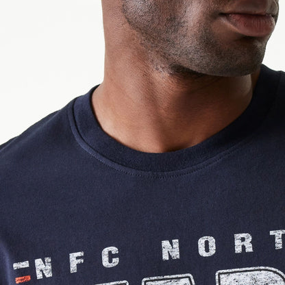 The Male model is wearing Chicago Bears Sport Classic Navy T-Shirt 6