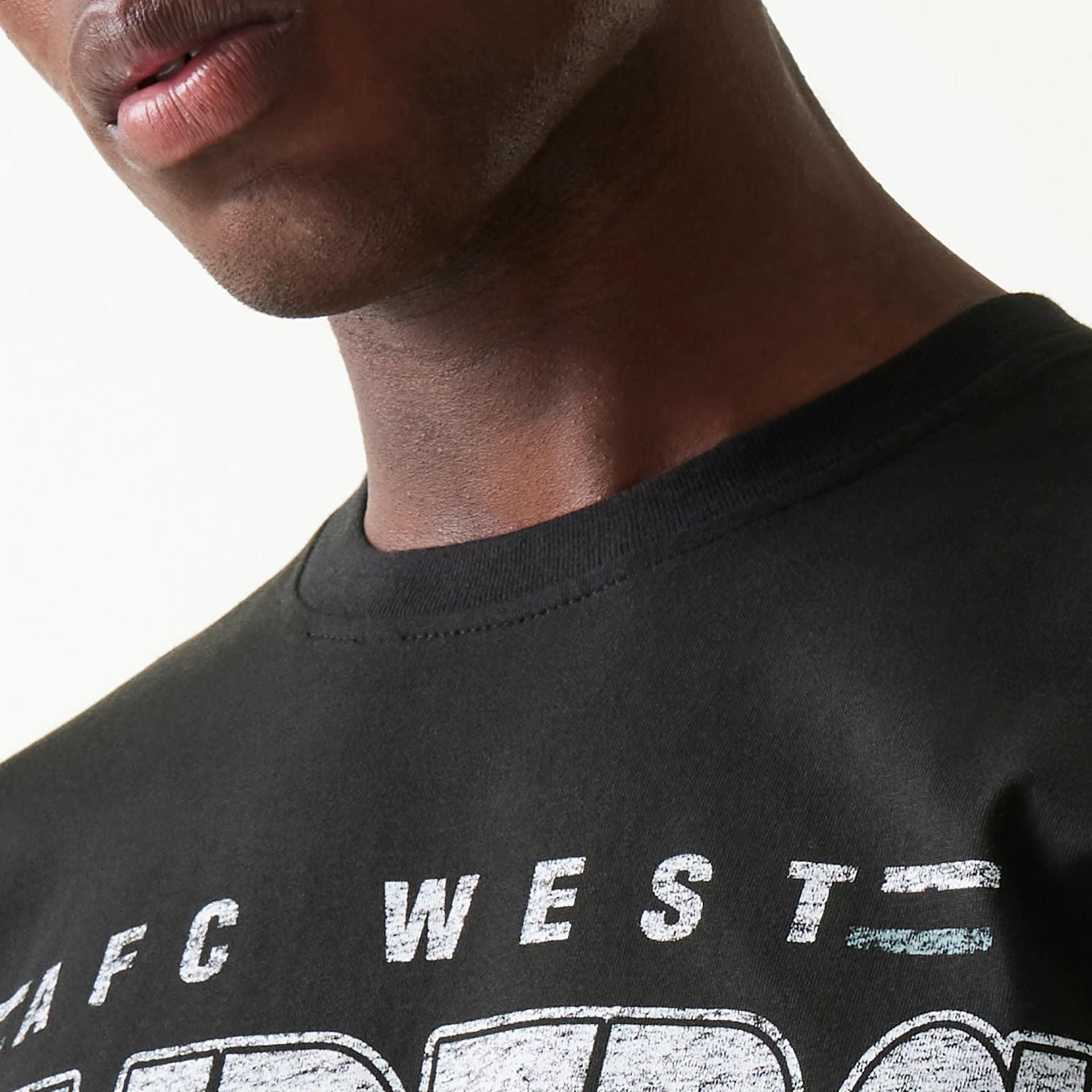 The Male model is wearing Las Vegas Raiders Sport Classic Black T-Shirt 6