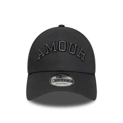 This is a New Era Zadig&Voltaire Amour Dark Grey 9FORTY Adjustable Cap 2