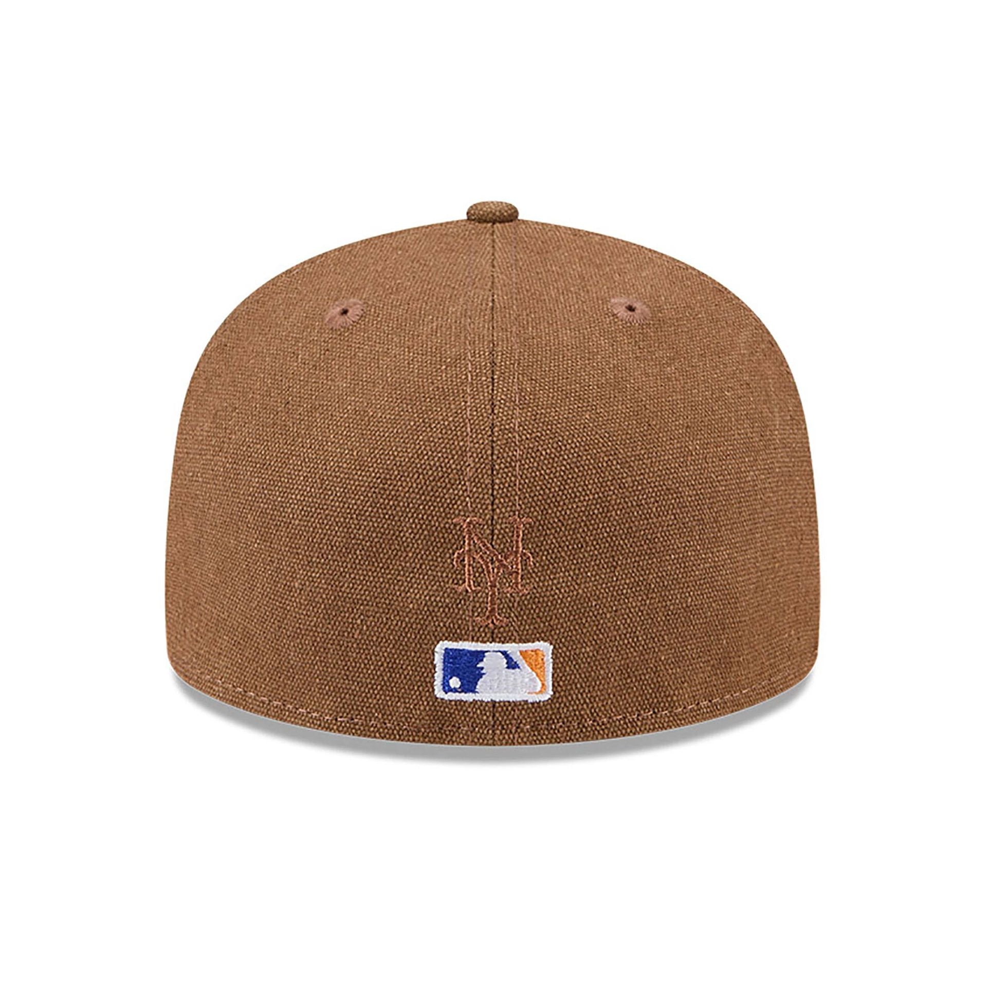 This is a New York Mets Logo Scribble Dark Brown 59FIFTY Fitted Cap 5