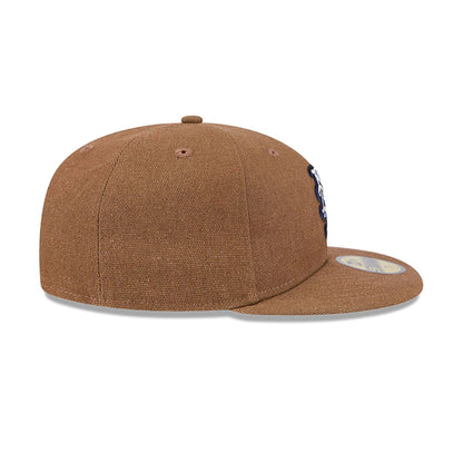 This is a New York Mets Logo Scribble Dark Brown 59FIFTY Fitted Cap 6