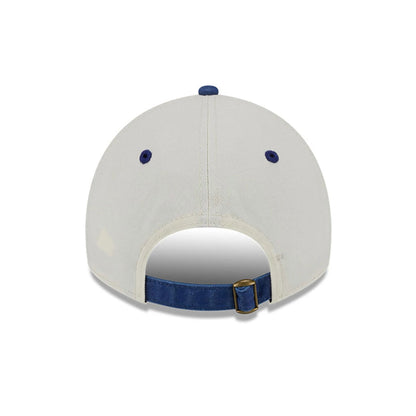 This is a LA Dodgers Classic Sidescript White 9TWENTY Adjustable Cap 5