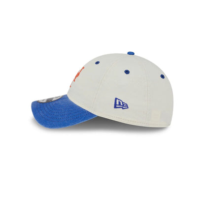 This is a New York Mets Classic Sidescript White 9TWENTY Adjustable Cap 7