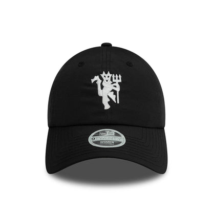 This is a Manchester United FC Womens Black Pony Tail 9FORTY Adjustable Cap 3