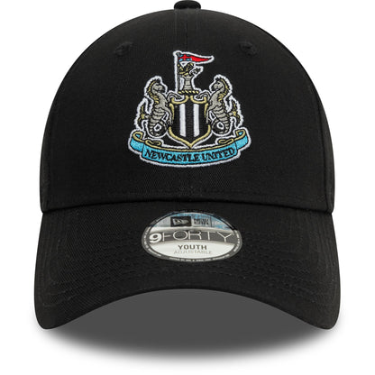 This is a Newcastle United FC Youth Core Black 9FORTY Adjustable Cap 2