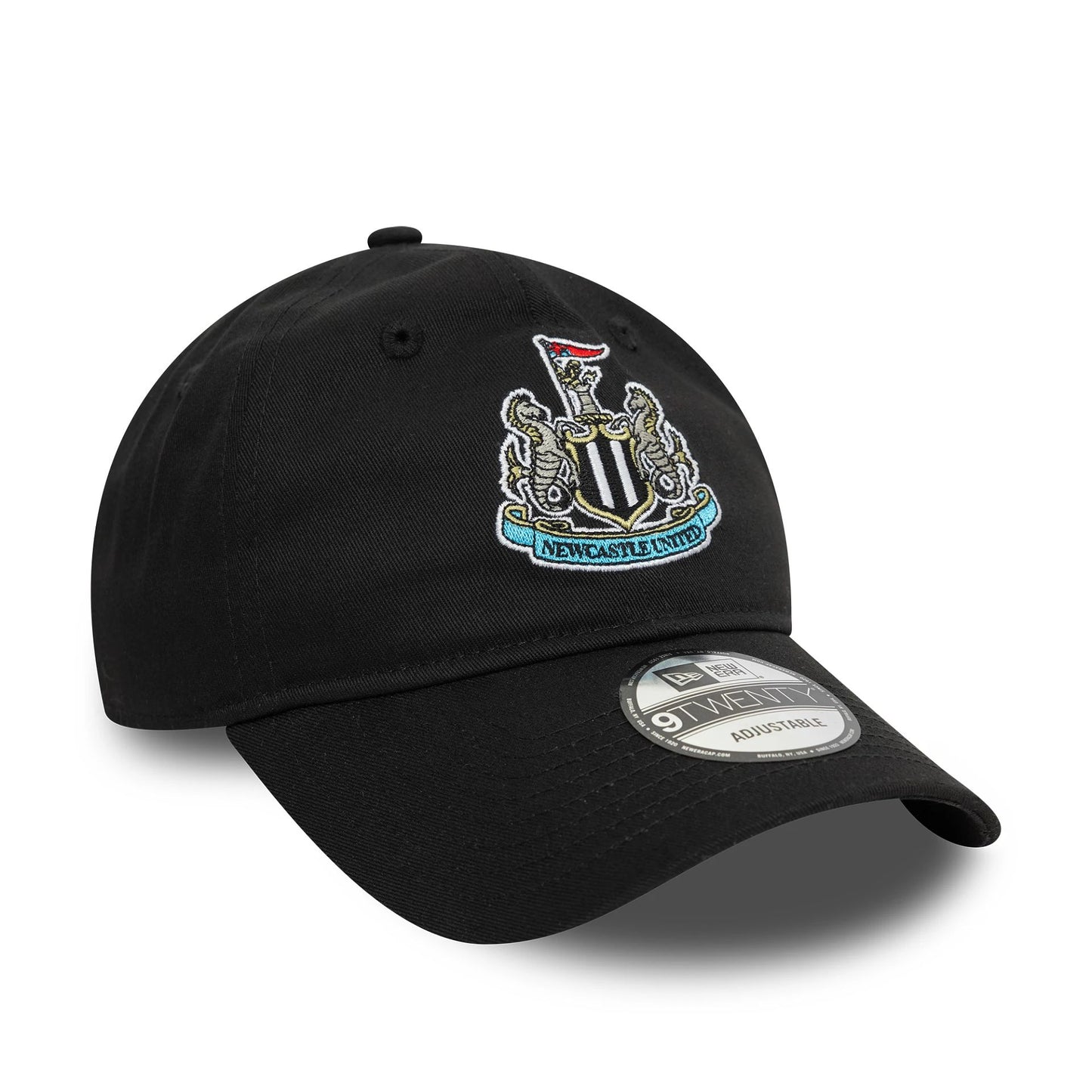 This is a Newcastle United FC Youth Core Black 9FORTY Adjustable Cap 1