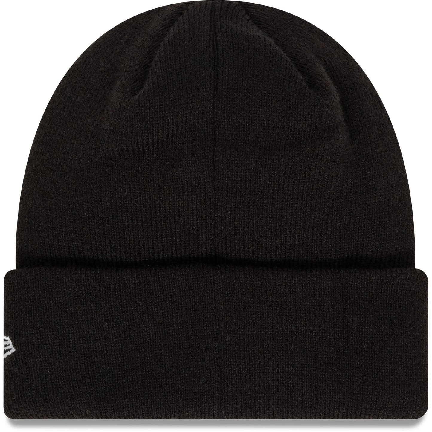 This is a Newcastle United FC Youth Core Black Cuff Knit Beanie Hat 2