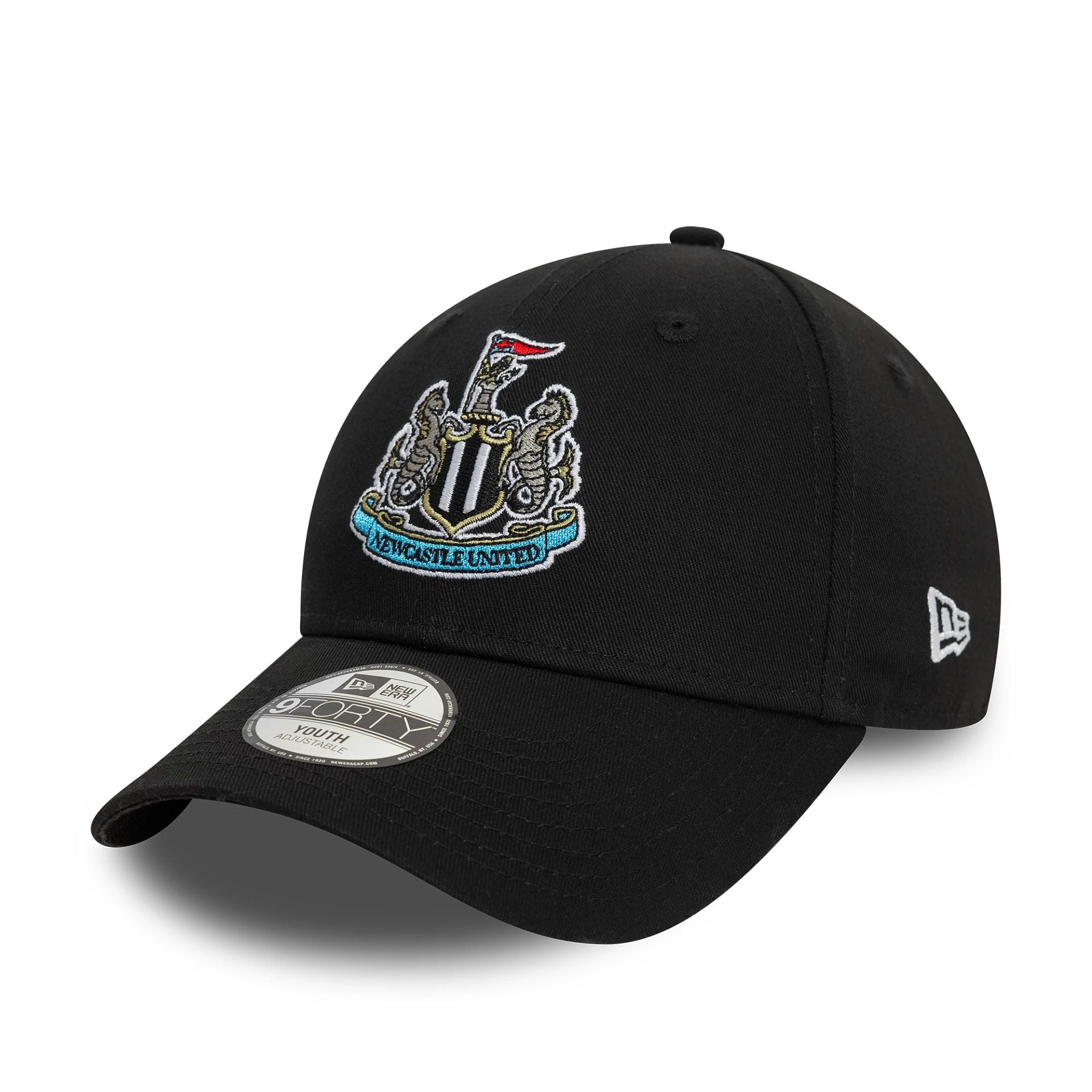 This is a Newcastle United FC Core Black 9TWENTY Adjustable Cap 1