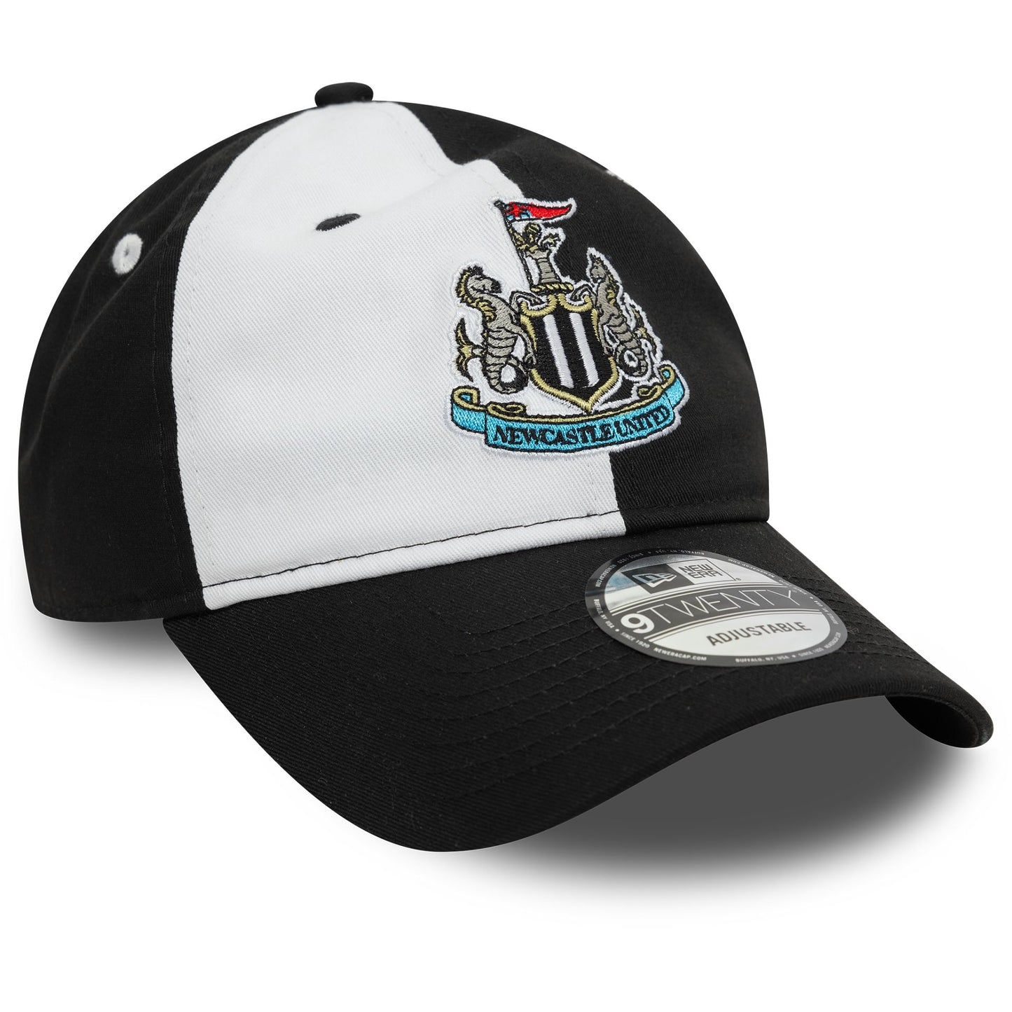 This is a Newcastle United FC 95 Retro Black 9TWENTY Adjustable Cap 4