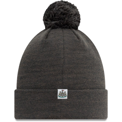 This is a Newcastle United FC Polylana® Dark Grey Cuff Knit Beanie Hat 2