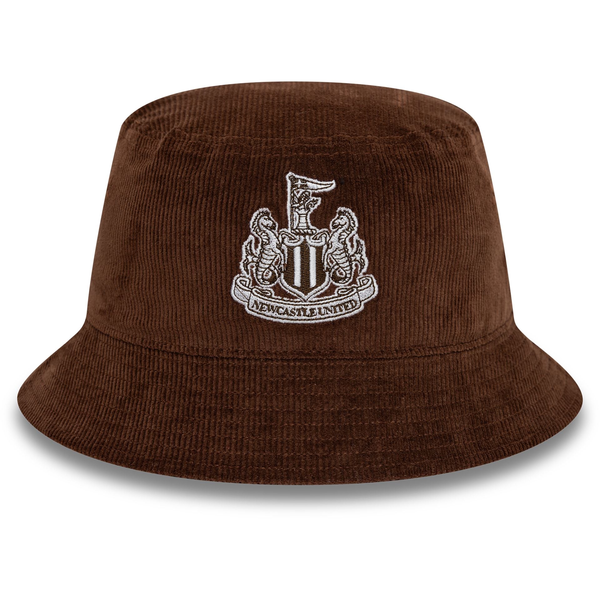 This is a Newcastle United FC Cord Dark Brown Bucket Hat 4