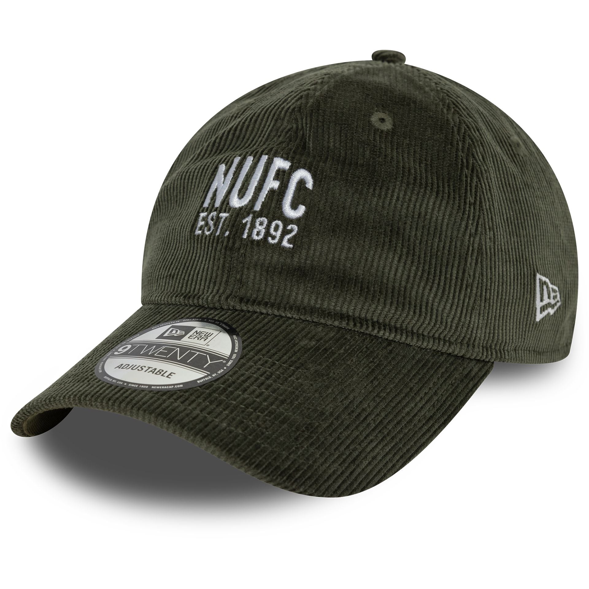 This is a Newcastle United FC Cord Green 9TWENTY Adjustable Cap 1