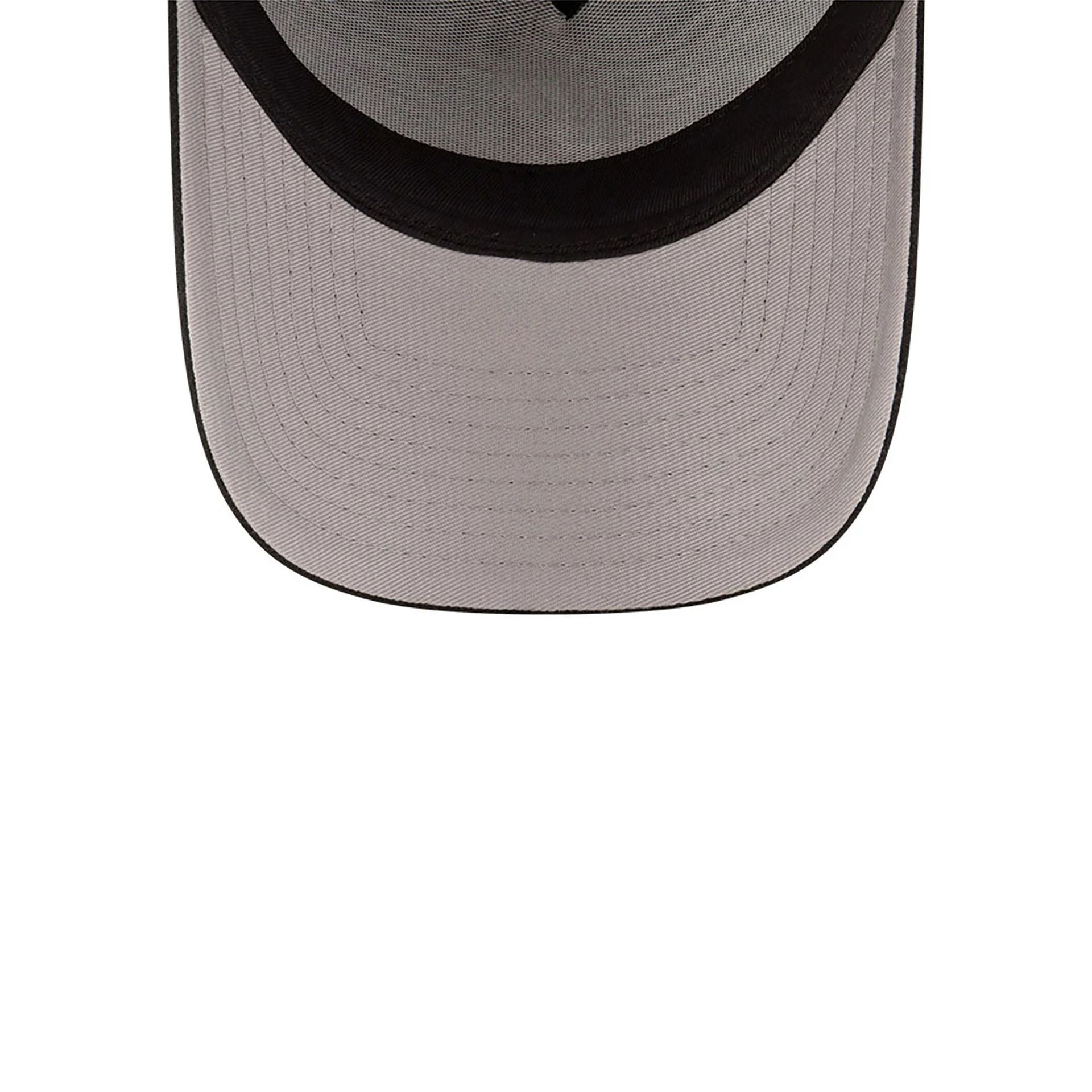 This is a San Antonio Spurs Bristol Studio x NBA Black 9FORTY A-Frame Adjustable Cap 2