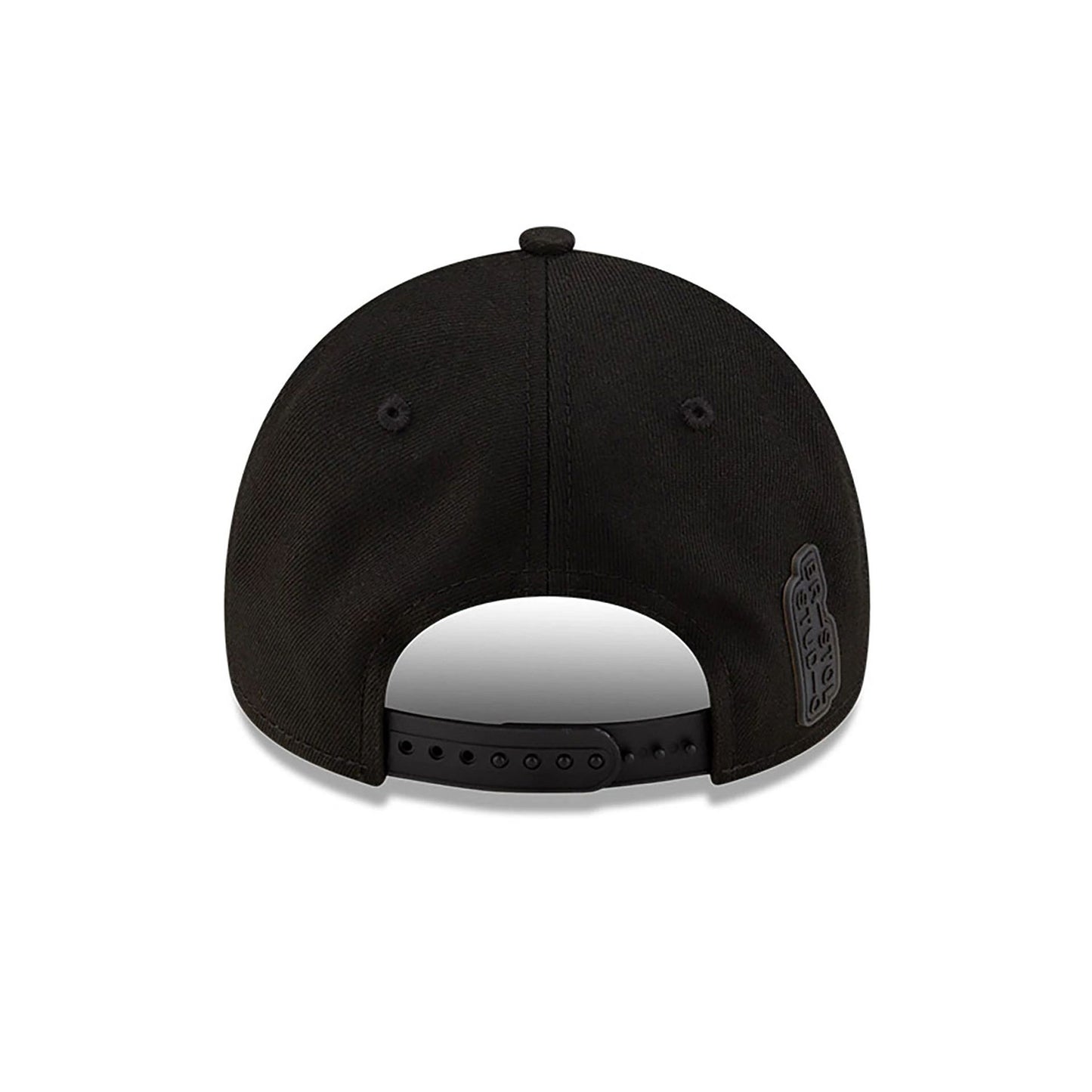 This is a San Antonio Spurs Bristol Studio x NBA Black 9FORTY A-Frame Adjustable Cap 5