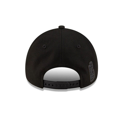 This is a San Antonio Spurs Bristol Studio x NBA Black 9FORTY A-Frame Adjustable Cap 5