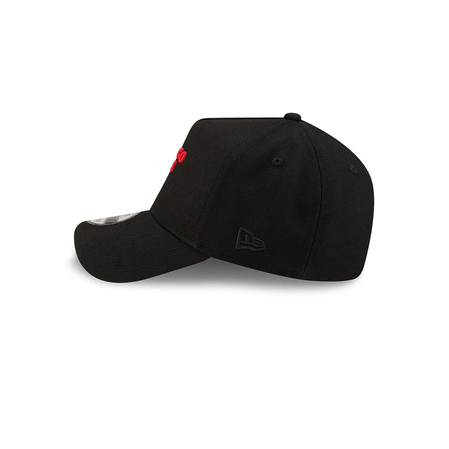 This is a Chicago Bulls Bristol Studio x NBA Black 9FORTY A-Frame Adjustable Cap 7