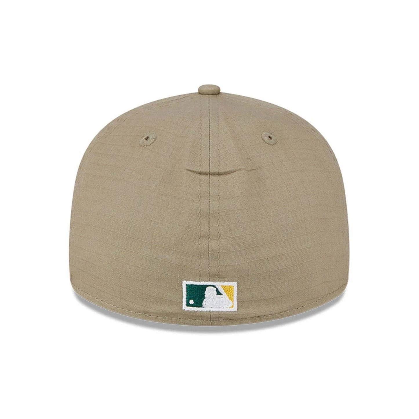 This is a Oakland Athletics Logo Pin Khaki Retro Crown 59FIFTY Fitted Cap 5