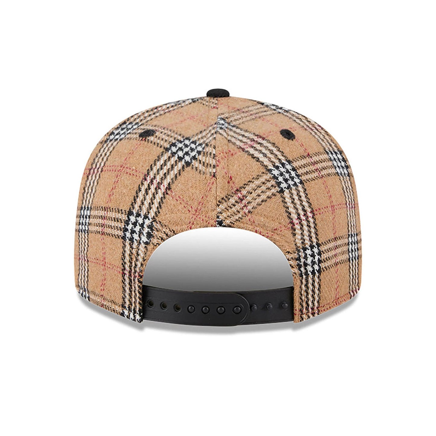 This is a LA Angels Tan Tartan Beige 9FIFTY Snapback Cap 5