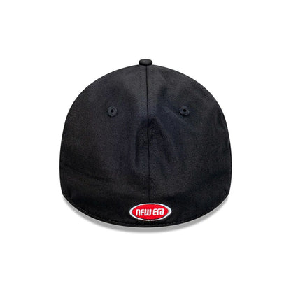 This is a New Era Pill Black 39THIRTY Stretch Fit Cap 5