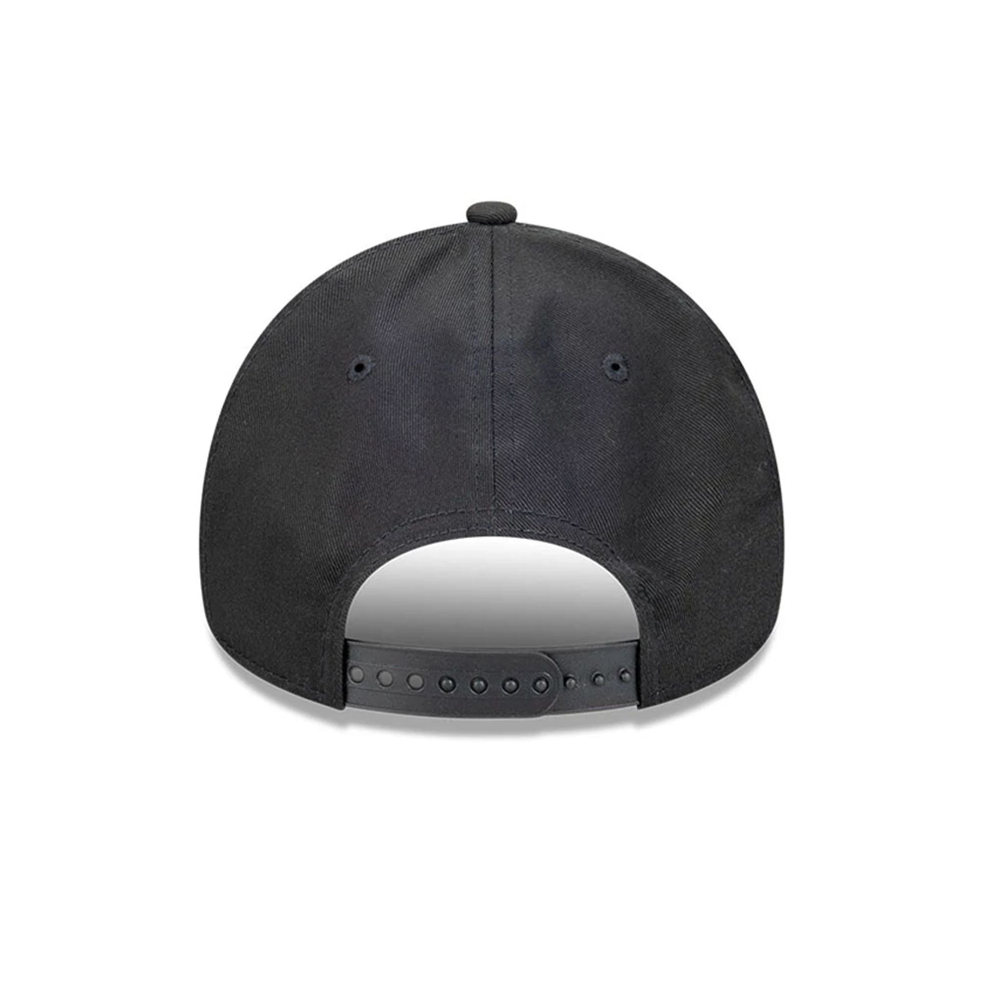 This is a Las Vegas Raiders Tonal Black 9FORTY A-Frame Adjustable Cap 3