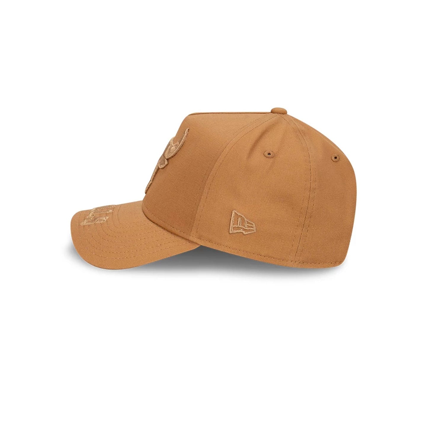 This is a Chicago Bulls Tonal Beige 9FORTY A-Frame Adjustable Cap 6