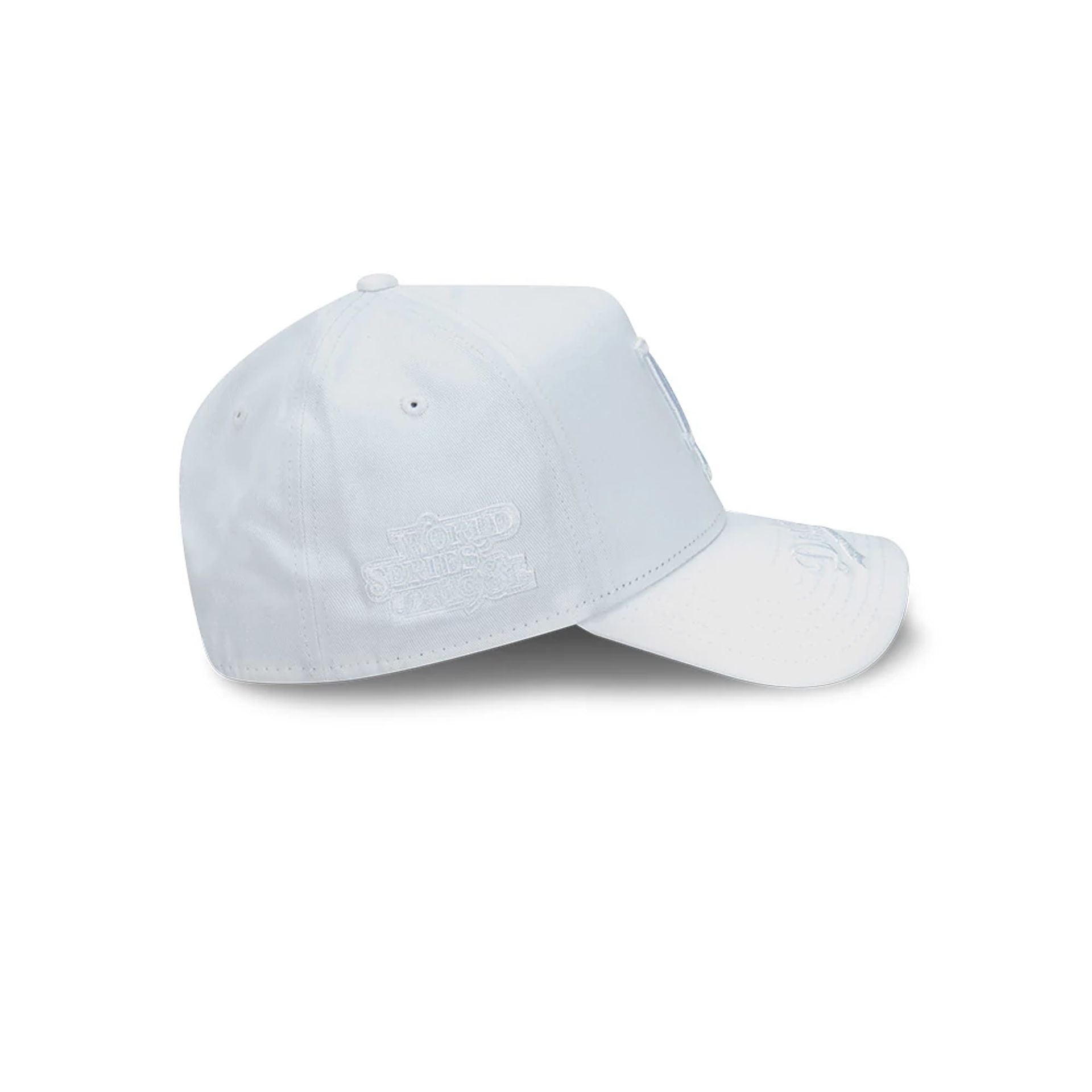 This is a LA Dodgers Tonal White 9FORTY A-Frame Adjustable Cap 4