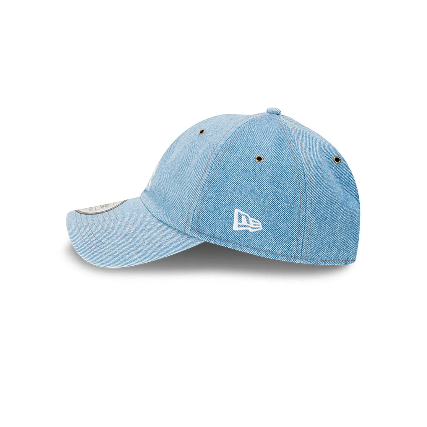 This is a LA Dodgers Washed Denim Open Blue Casual Classic Adjustable Cap 6