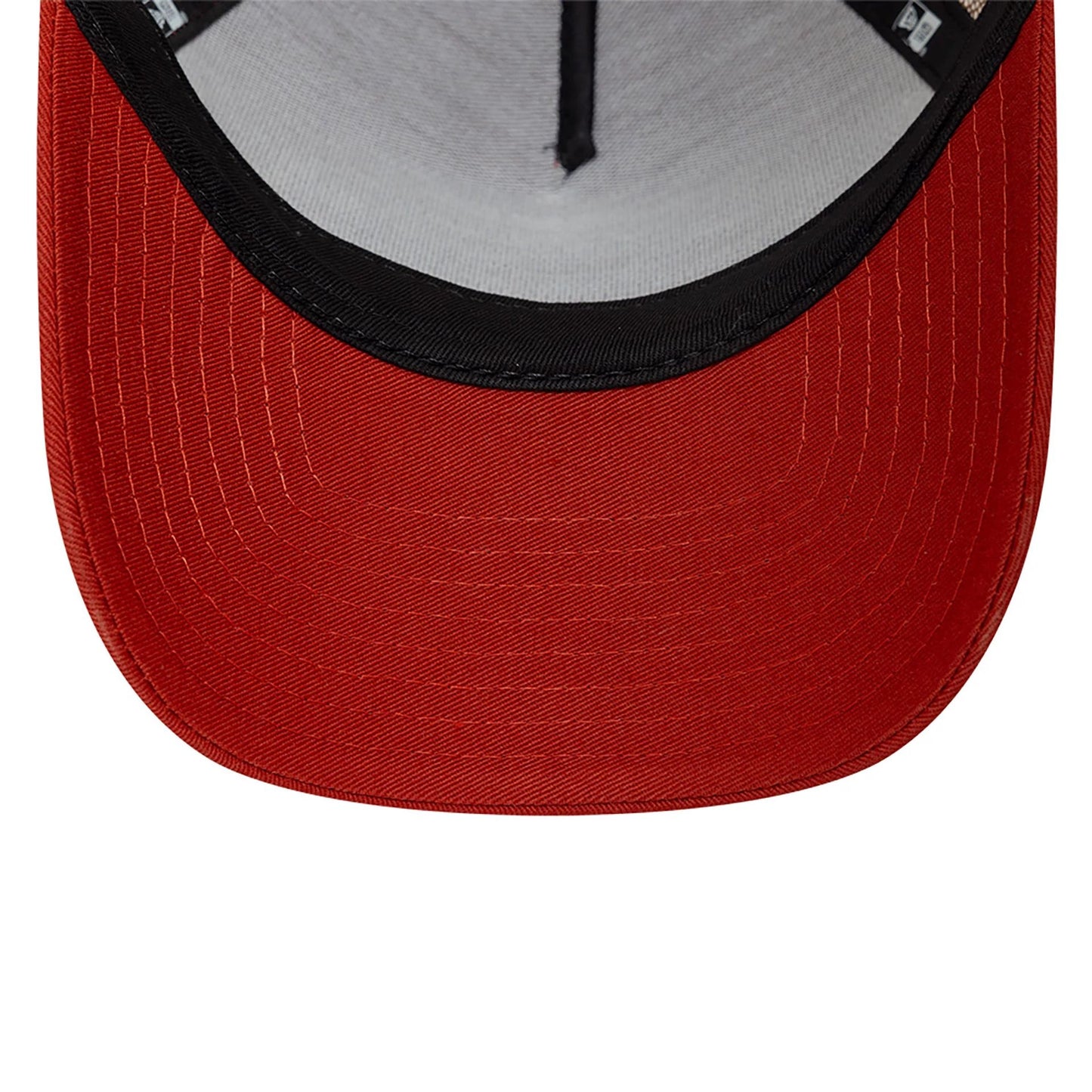 This is a New Era Hot Rod Trucker Rust/Copper 9FORTY A-Frame Trucker Adjustable Cap 4