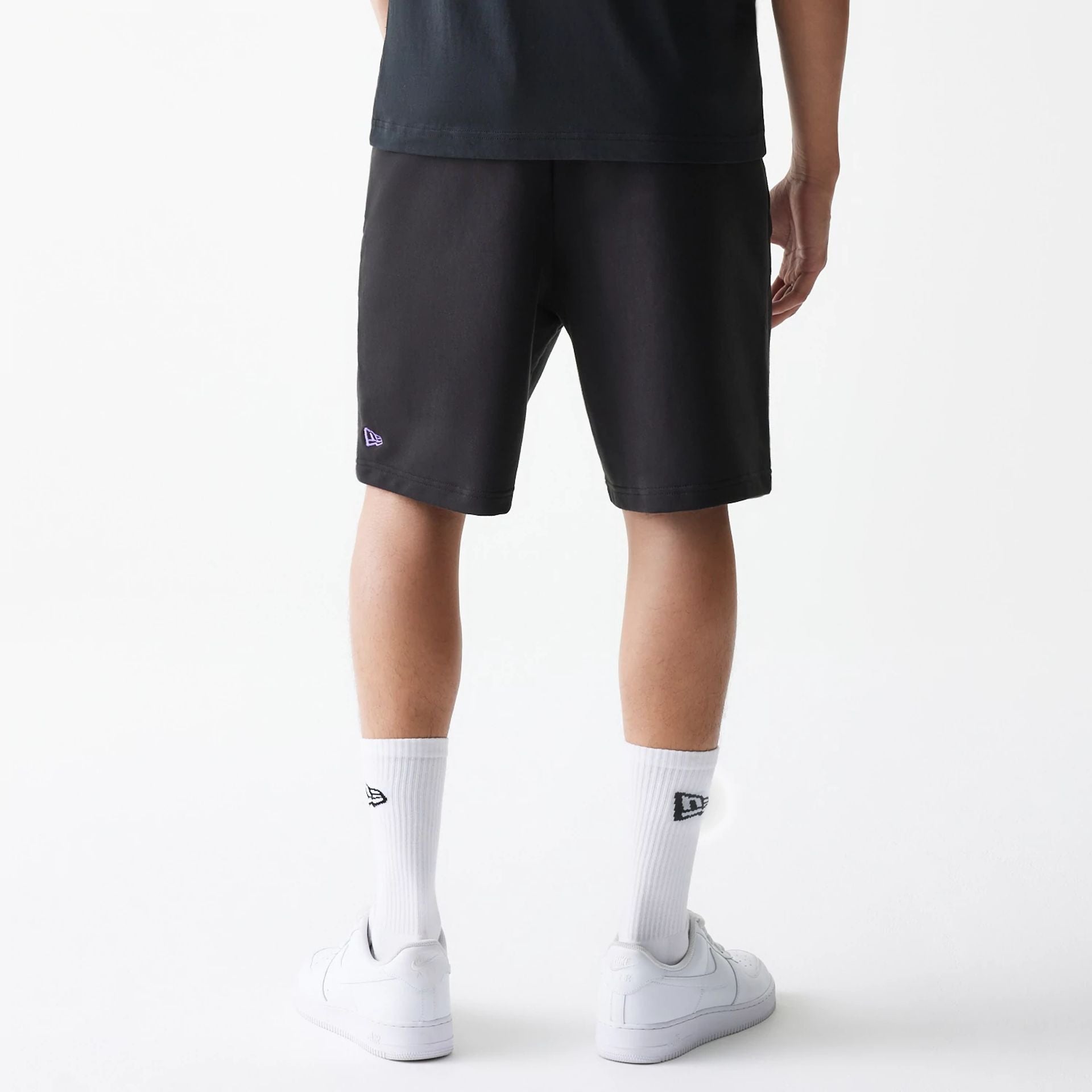 LA Lakers NBA City Edition Black Shorts 2