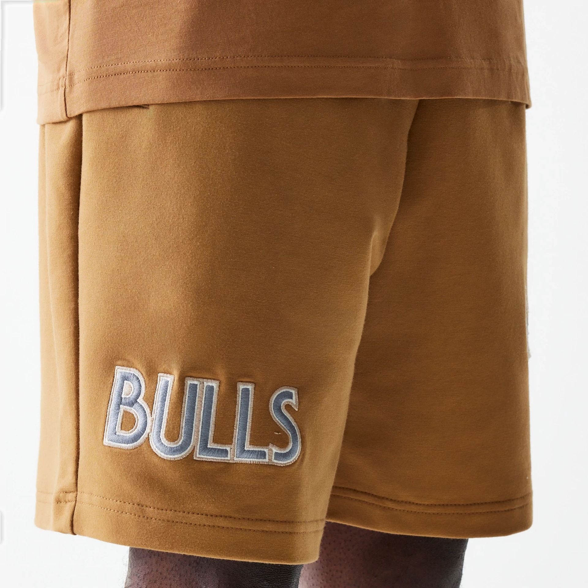 Chicago Bulls NBA City Edition Beige Shorts 3