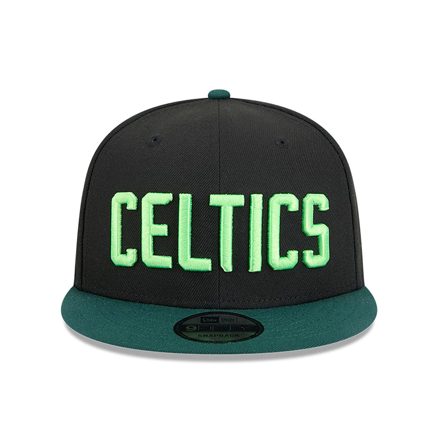 This is a Boston Celtics NBA City Edition Green 9FIFTY Snapback Adjustable Cap 3