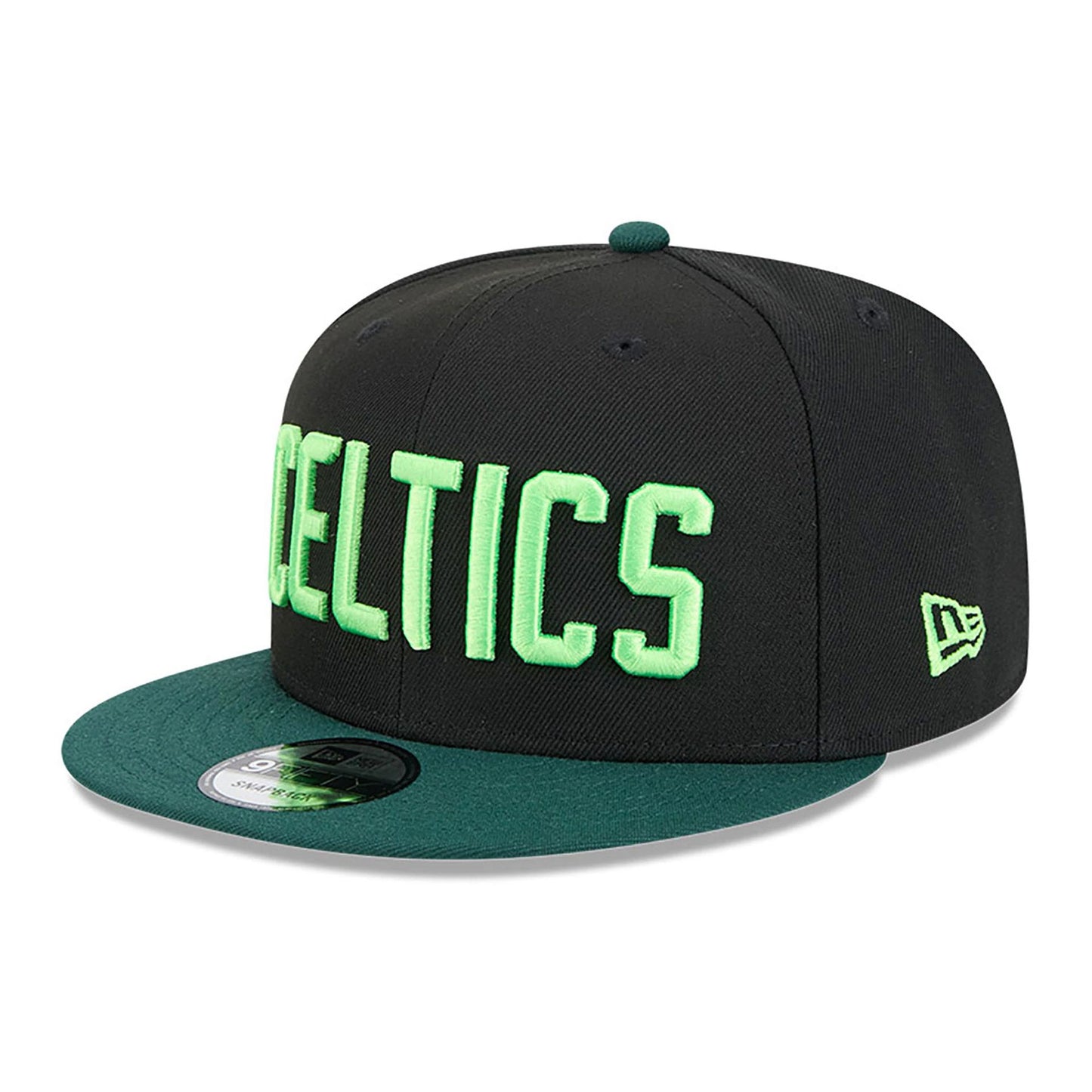 This is a Boston Celtics NBA City Edition Green 9FIFTY Snapback Adjustable Cap 4