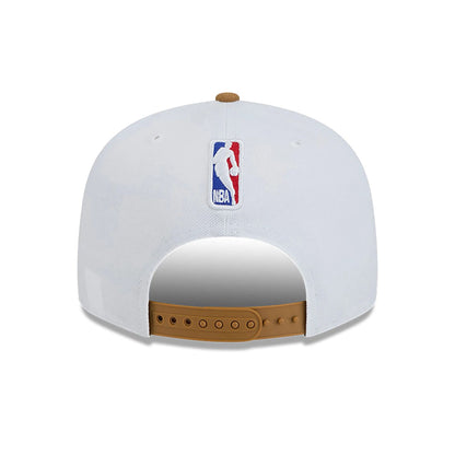 This is a Chicago Bulls NBA City Edition White 9FIFTY Snapback Cap 5