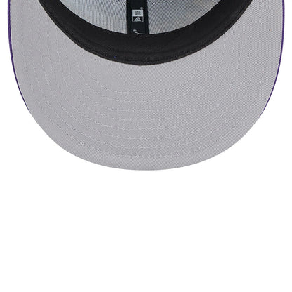 This is a LA Lakers NBA City Edition Purple 9FIFTY Snapback Cap 2