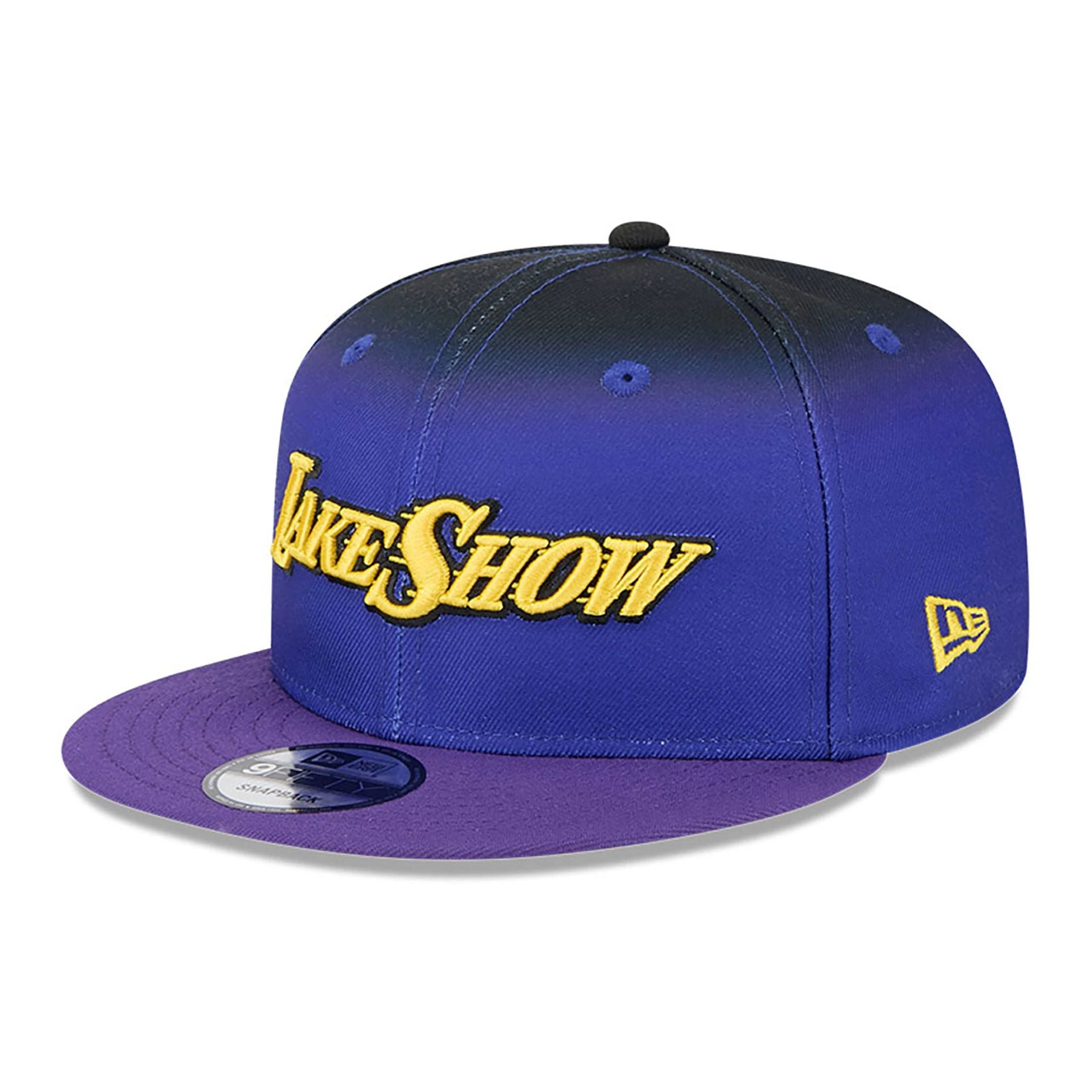 This is a LA Lakers NBA City Edition Purple 9FIFTY Snapback Cap 4