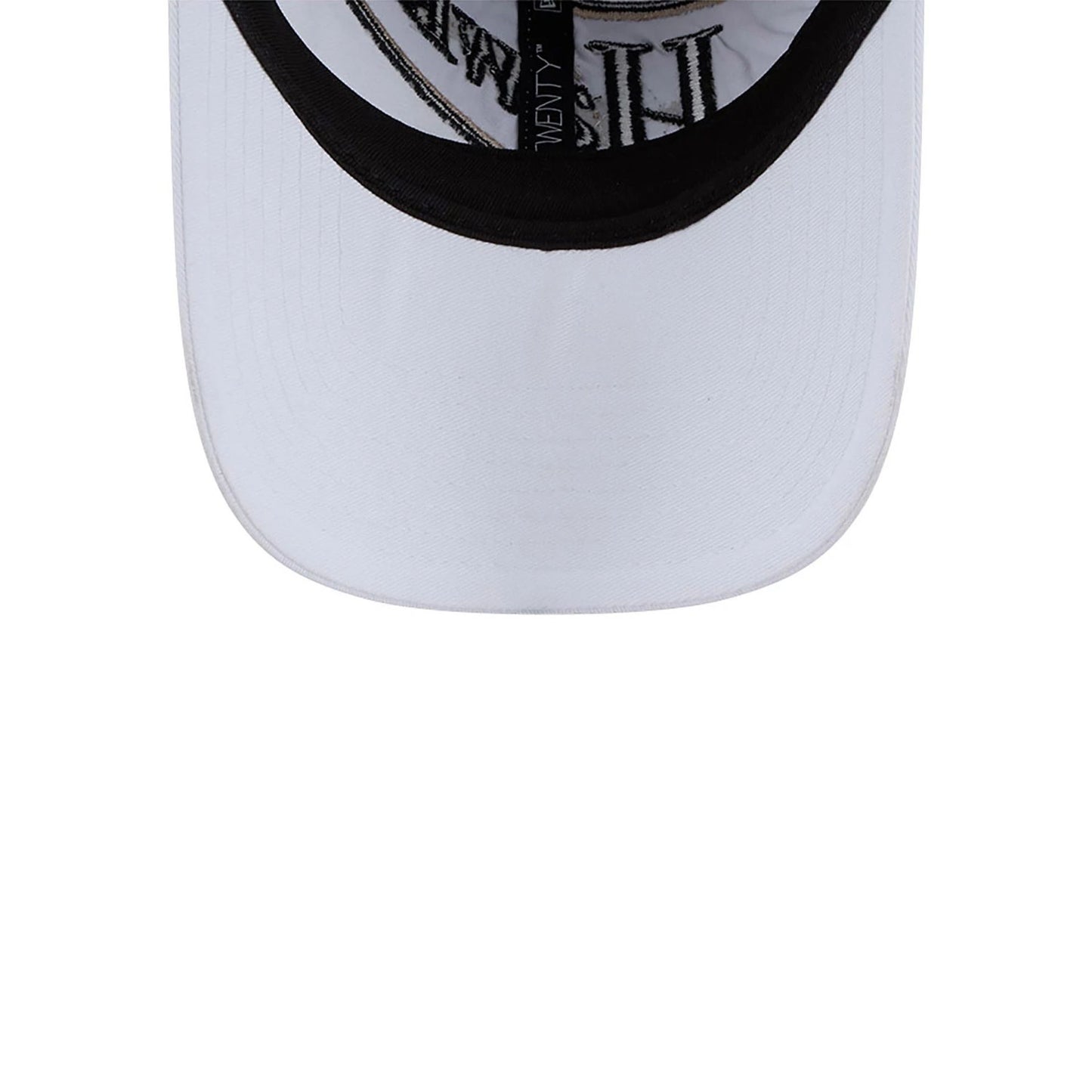 This is a Atlanta Hawks NBA City Edition White 9TWENTY Adjustable Cap 2