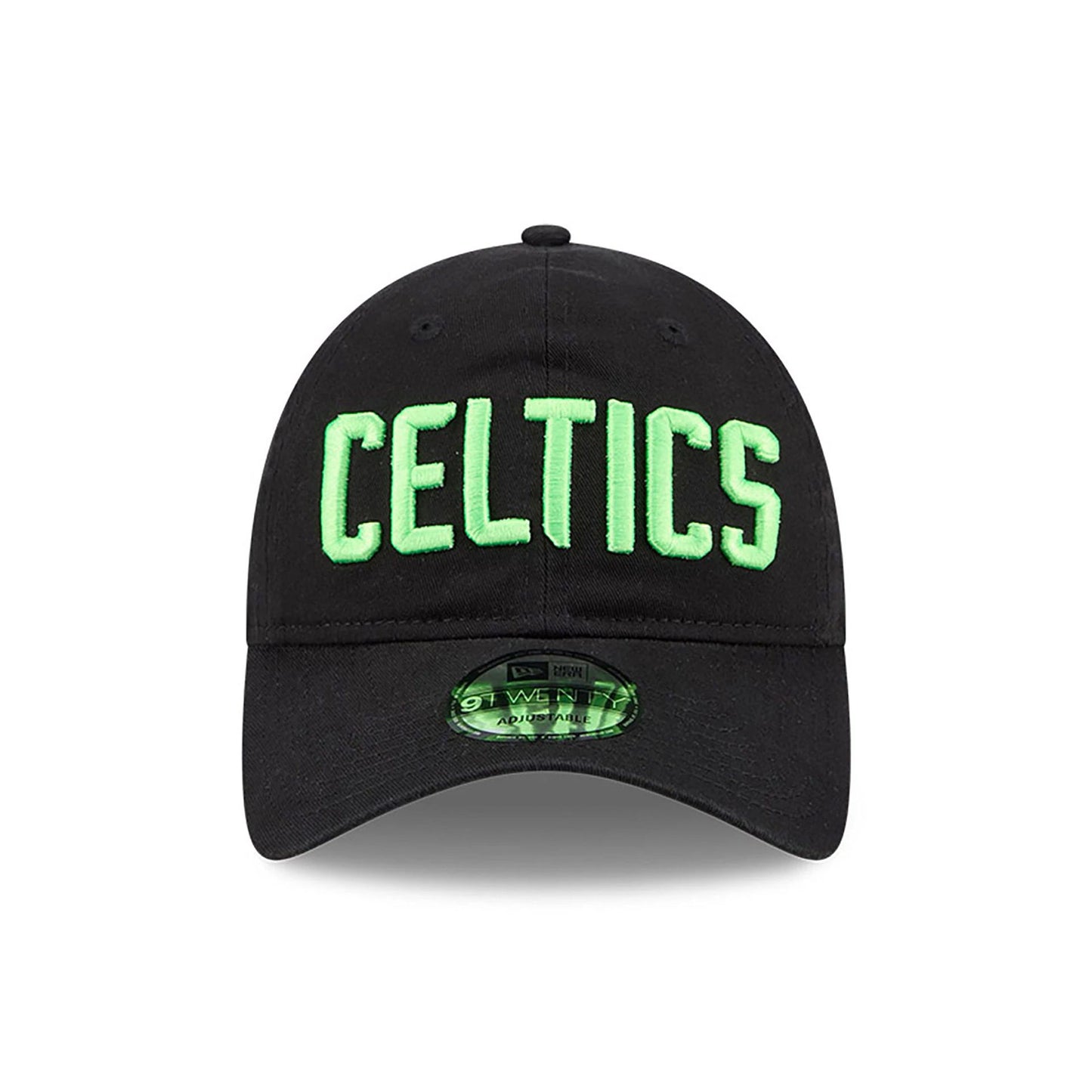 This is a Boston Celtics NBA City Edition Black 9TWENTY Adjustable Cap 2