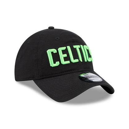 This is a Boston Celtics NBA City Edition Black 9TWENTY Adjustable Cap 3