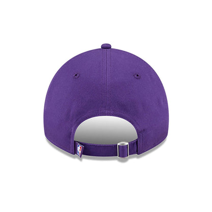 This is a LA Lakers NBA City Edition Purple 9TWENTY Adjustable Cap 5