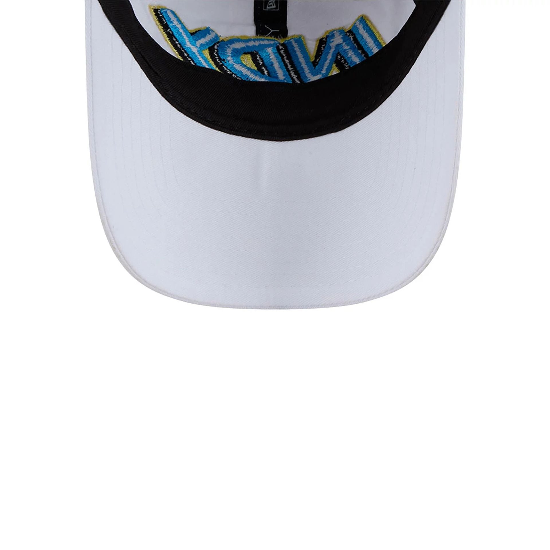 This is a Indiana Pacers NBA City Edition White 9TWENTY Adjustable Cap 4