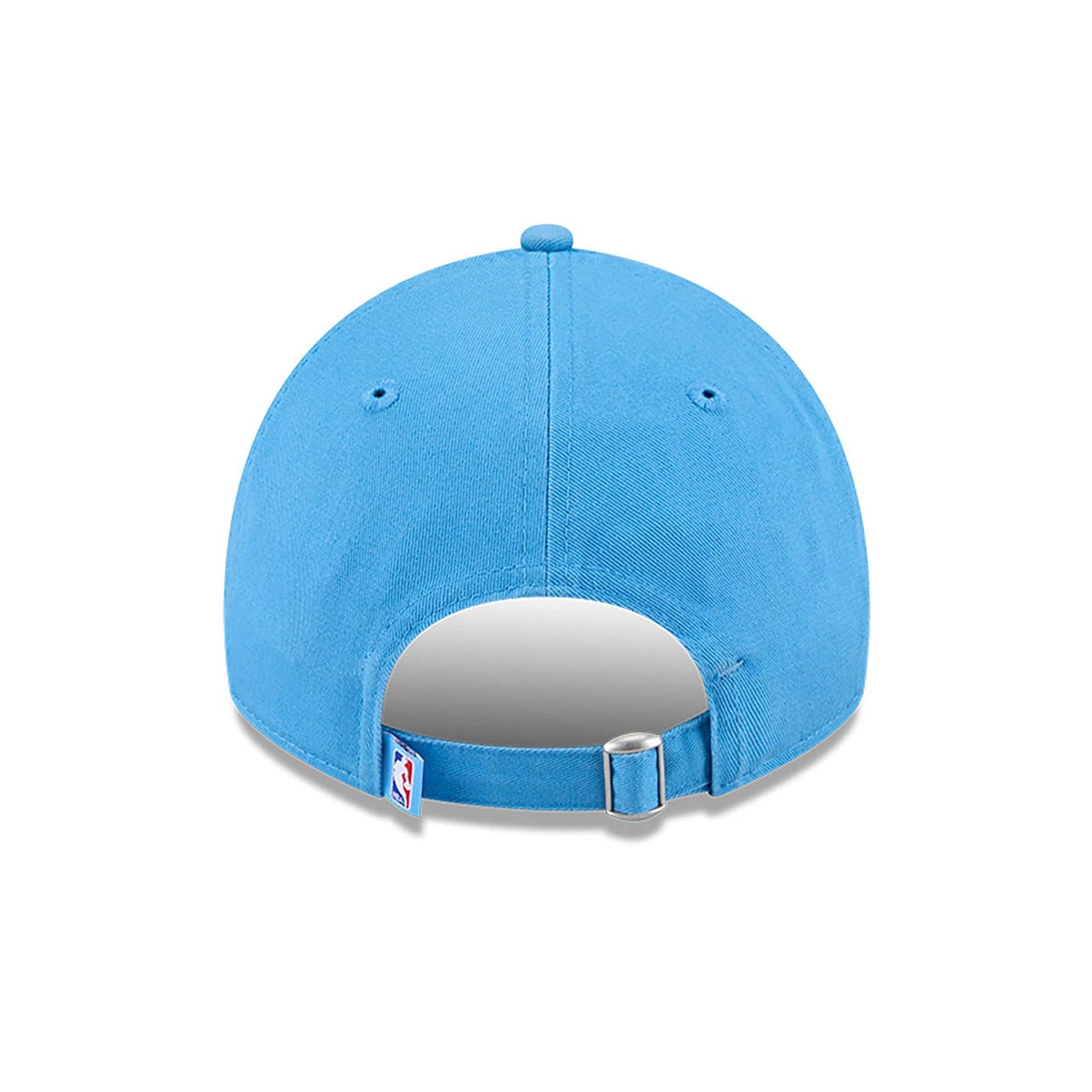 This is a LA Clippers NBA City Edition Blue 9TWENTY Adjustable Cap 5