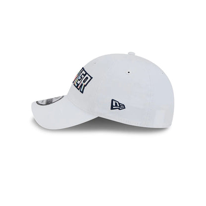 This is a Denver Nuggets NBA City Edition White 9TWENTY Adjustable Cap 7