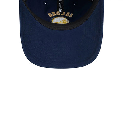 This is a Golden State Warriors NBA City Edition Navy 9TWENTY Adjustable Cap 2