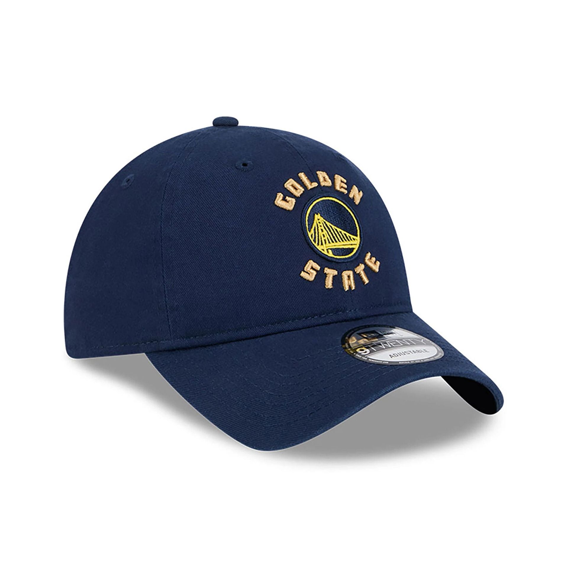 This is a Golden State Warriors NBA City Edition Navy 9TWENTY Adjustable Cap 4