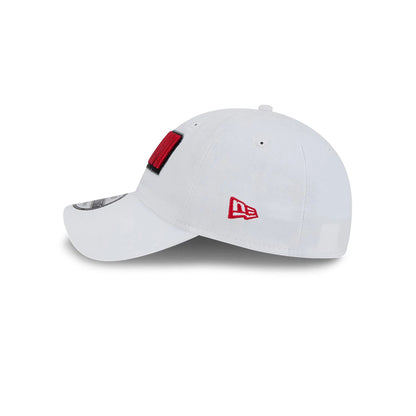 This is a Houston Rockets NBA City Edition White 9TWENTY Adjustable Cap 7