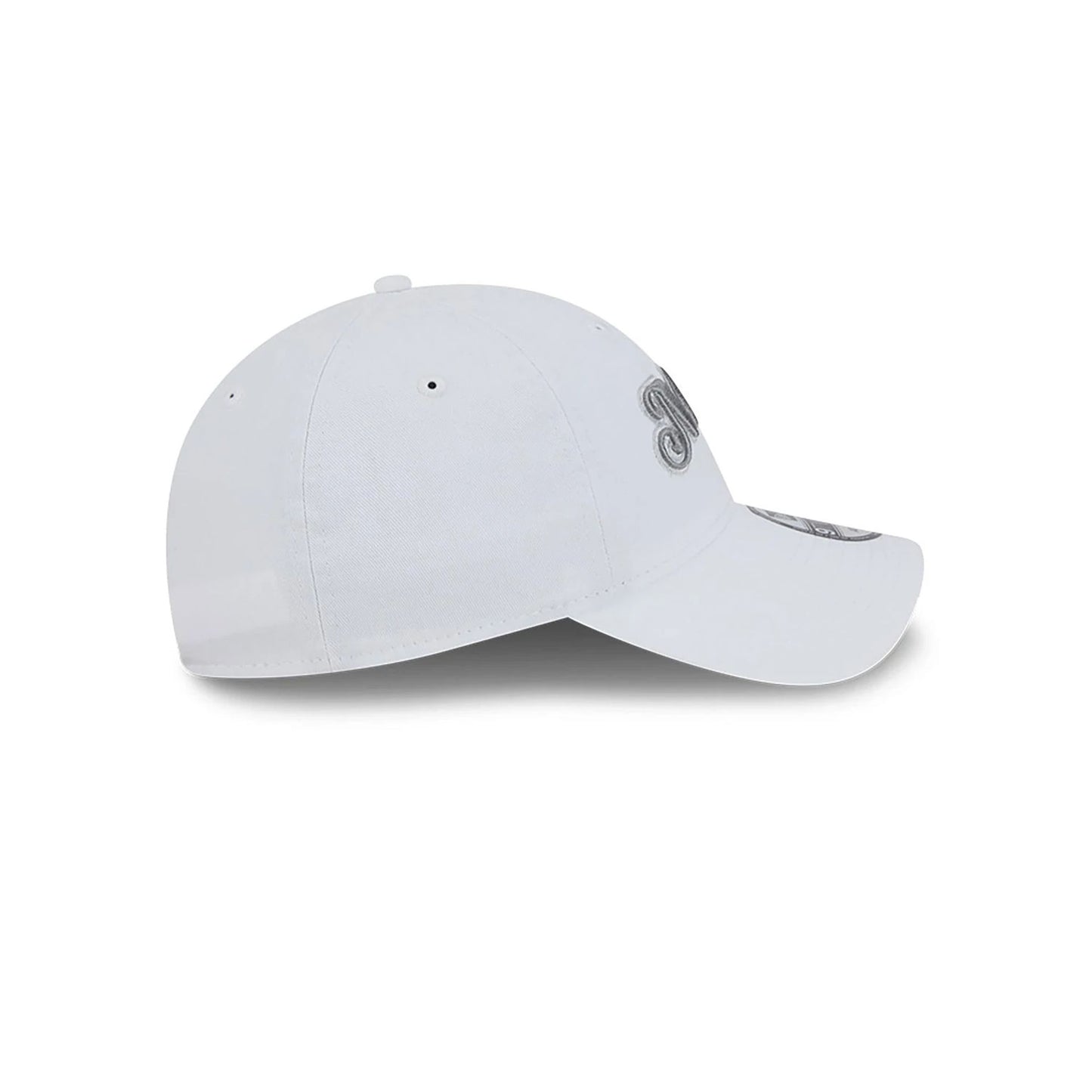 This is a Dallas Mavericks NBA City Edition White 9TWENTY Adjustable Cap 6