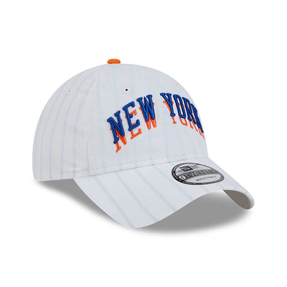 This is a New York Knicks NBA City Edition White 9TWENTY Adjustable Cap 3