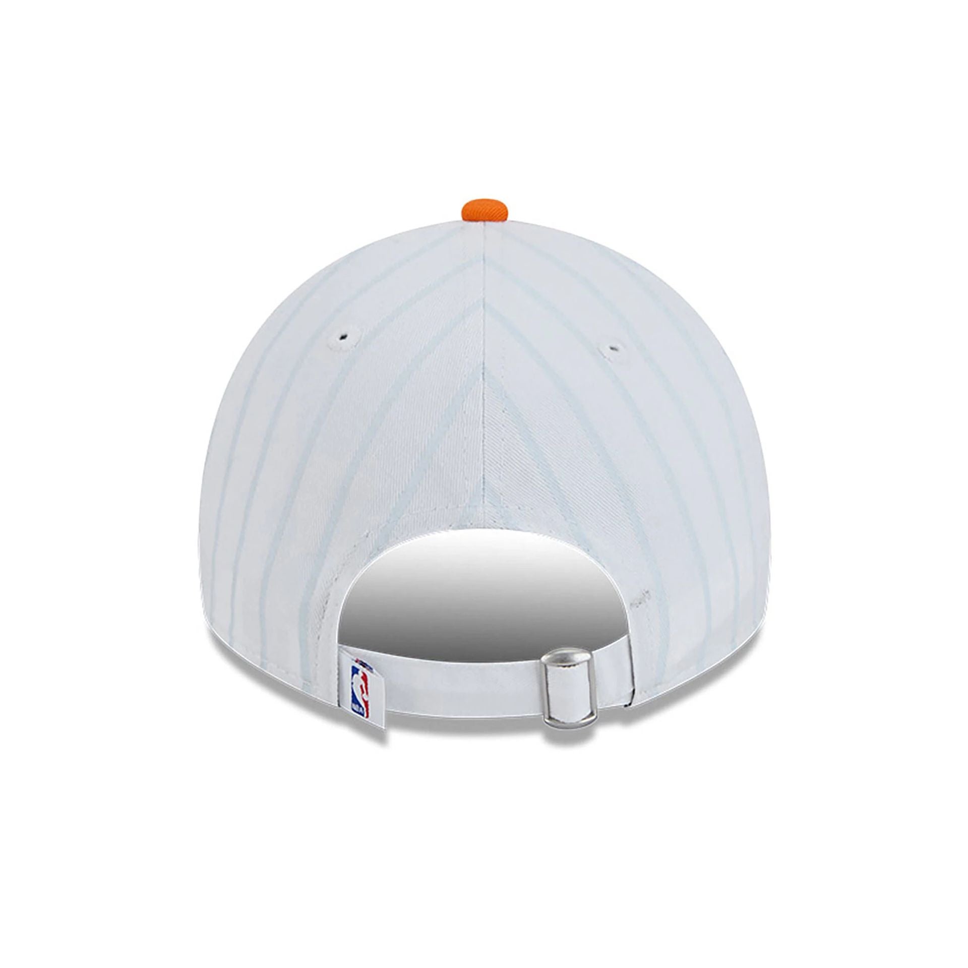 This is a New York Knicks NBA City Edition White 9TWENTY Adjustable Cap 5