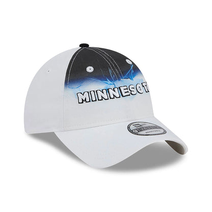 This is a Minnesota Timberwolves NBA City Edition White 9TWENTY Adjustable Cap 3