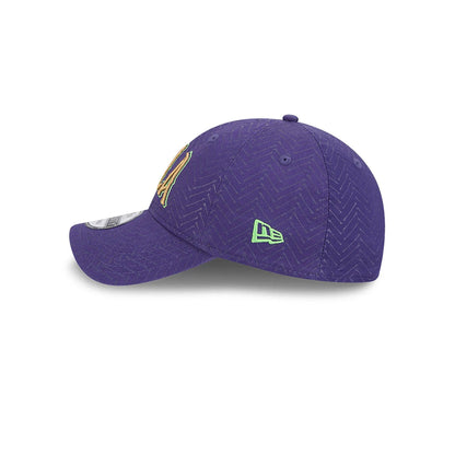 This is a New Orleans Pelicans NBA City Edition Purple 9TWENTY Adjustable Cap 7